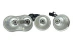 Lot Of 3 Zoo Med LF-19 + LF-18 Pet Reptile Lamp Dome Heat Light Base Fixture. Fixed Price $80.00.