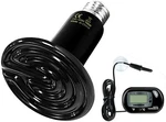 Ceramic Lamp Reptile Emitter Heater Bulb No Light With Thermomete. Fixed Price $20.99.