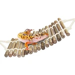 Sungrow Bamboo Gecko Reptile Climbing Bridge And Lizard Lounge, 18 Brown. Fixed Price $12.29.