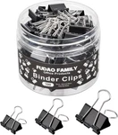 100PCS Binder Clips Assorted Sizes, Black Paper Clamps, Medium, Small,. Fixed Price $14.93.