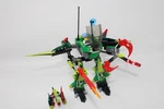 Lego Exo-force 8114 Chameleon Hunter Complete W/ Manual, Checklist & Backdrop. Fixed Price $74.95.