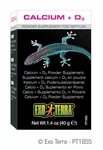 Exo Terra Calcium + D3 Supplement For Reptiles & Amphibians. Fixed Price $7.98.
