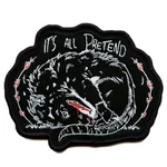 Possum All Pretend Patch Reptile Marsupials Animal Woven Embroidery Iron. Fixed Price $13.99.