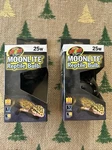 Set Of Zoo Med Moonlight Reptile Incandescent Bulbs, 25W. Fixed Price $29.75.