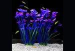 Jih Plastic Aquarium Plants Purple 15.6 Inch Artificial Fish Tank Decor (2 Pcs). Fixed Price $23.43.