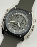 Zoo York Men 47MM Analog Digital Quartz Watch Steel Case Grey Multifunction. Fixed Price $56.00.