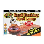 Zoo Med - Bulb Basking Spot 100W 2PK 1, Silver. Fixed Price $77.98.