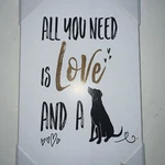 Stupell Industries Dog Lover Typography Wall Plaque Art, 10" X 15", Multi. Fixed Price $22.53.