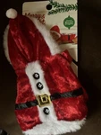 Merry & Bright Bearded Dragon Santa Christmas Reptile Costume Outfit New Card. Fixed Price $10.00.
