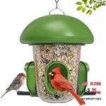 Lona Bird Feeders For Outdoors Hanging 3 Separate Compartments, Normal Green. Fixed Price $41.30.