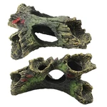 Doublewood 2 Decaying Trunk Betta Fish Driftwood Resin Pcs, Brown. Fixed Price $21.73.