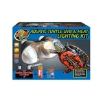 Zoo Med - Lght Kit Aqturtle Heatuvb Count (pack Of 1) Black/white. Fixed Price $76.98.