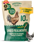 Hatortempt Bulk Dried Mealworms 10 Lb Bag Non-gmo Pound (pack Of 1). Fixed Price $97.98.