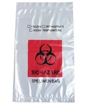 Daarcin Biohazard Specimen BAGS,500PCS 6X9IN/15X25CM With Red Logo .... Fixed Price $73.39.