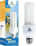 Uva Uvb Light Bulb For Birds 2.4 20W Compact Flourescent Lamp All Kinds. Fixed Price $25.16.