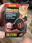 Exo Terra Infrared Basking Spot - 50 Watt Bulb. Fixed Price $6.99.