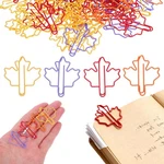 Jojofuny Maple Leaf Clips 100PCS - Cute Mini 3.50X3.20X0.10CM, Assorted Color. Fixed Price $23.20.