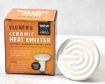 Flukers Ceramic Emitter 100W 120V White Heating Bulb For Reptiles. Fixed Price $9.89.