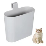 Nolitoy Cat Litter Scoop Holder Compact Plastic Stand Light Grey Organizer Ca.... Fixed Price $17.56.