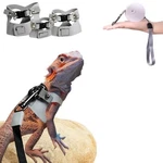 Ttmimik Bearded Dragon Harness & Leash Set - Adjustable Soft Leather Reptile. Fixed Price $29.99.