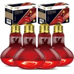 Wacool 4 Pack Heat Lamp BULBS,100W Basking Spot Light For Reptiles & .... Fixed Price $45.41.