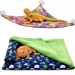 Mechpia Bearded Dragon Tank Accessories, Reptile Bedding Hammock Soft Fabric.... Fixed Price $18.95.