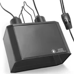 Eckpo Reptile Dual Light Fixture 2 In 1 Deep Dome Lamp Hood, S, Black. Fixed Price $43.99.