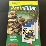 Tetra Fauna Reptofilter Reptile Cartridge Medium 125 (3-PK). Fixed Price $7.99.