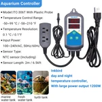 Inkbird Aquarium Thermostats Temperature Controller ITC-306T Waterproof Sensor. Fixed Price $25.73.