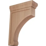 Ekena Millwork BKTW02X07X10GOCH Large Gomez Wood Brackets, 1/2"W 7"D.... Fixed Price $97.49.