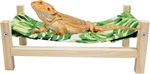 Bearded Dragon Bed, Wooden Reptile Sleeping Hammock, Tank Accesso. Fixed Price $21.99.