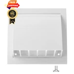 Lirast 4 Outdoor Dryer Vent Cover White - Abs Plastic Inch,. Fixed Price $28.98.