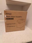 Mifasol Stainless Steel Humidifier 3.3L/0.87GAL Warm Mist. Fixed Price $50.00.