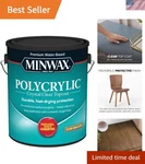 Gal 14444 Clear Polycrylic Water-based Protective Finish Semi-gloss. Fixed Price $97.99.