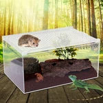 Magnetic Acrylic Large Enclosure 2.5 Gallon 12 8 6 Inch Reptile Breeding Box. Fixed Price $32.63.
