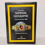 The Complete National Geographic Every Issue Since 1888 Dvd-rom Set Open Box. Fixed Price $17.00.