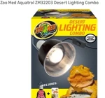 Zoo Med Desert Lighting Combo ZM32203 For Reptile Enclosures. Fixed Price $40.00.