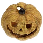 Halloween Pumpkin Figurine Reptile Hide Fish Tank Decoration Light Brown. Fixed Price $27.00.