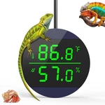 Qzq Reptile Thermometer And Humidity Gauge, Led Digital Hydromete.... Fixed Price $22.39.