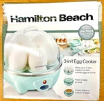 Versatile 3-IN-1 Egg Cooker: Boil, Poach, And Steam With One Touch Control. Fixed Price $39.99.