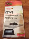 Zilla Mini Heat & Uvb Light Fixture For Terrariums - Compact Sleek Design 9". Fixed Price $35.99.
