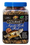 Zoo Med Gourmet Aquatic Turtle Pellets Blended Dried Shrimp Mealworms Food 6 Oz. Fixed Price $12.41.