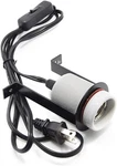 Reptile Ceramic Lamp Holder Pet Heater Bracket Count (pack Of 1), Grey. Fixed Price $17.44.