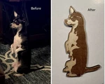 Custom Pet Magnet From Photo Personalized Wood Dog Cat Gift. Fixed Price $19.99.