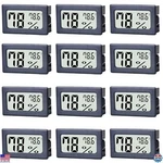 NEWLIGHT66 Digital Hygrometer Thermometer 12 Pack Indoor Outdoor Humidity Gauge. Fixed Price $38.81.