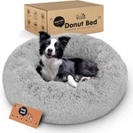 Petloox Donut Dog Bed - Premium Comfort Anxiety Relief Fluffy Calming. Fixed Price $104.54.