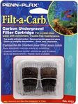 Penn-plax Filt-a-carb Carbon Undergravel Filter Cartridge, 2 Pack. Fixed Price $10.61.