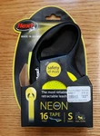 Dog, Flexi New Neon Retractable Tape Leash Small - 16' Pets Lead. Fixed Price $21.95.