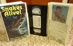 Snakes Alive Educational Caring For Pet Habitat Types Ron Henriques Vhs. Fixed Price $19.99.