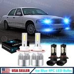For Mercury Grand Marquis 2006-2011 Combo 4X Led Headlight + Fog Lamp Bulbs Blue. Fixed Price $31.86.